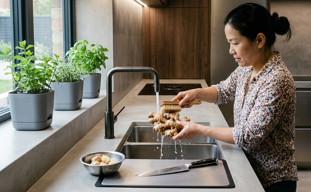Có nên cạo vỏ gừng trước khi sử dụng? - Ảnh 1.