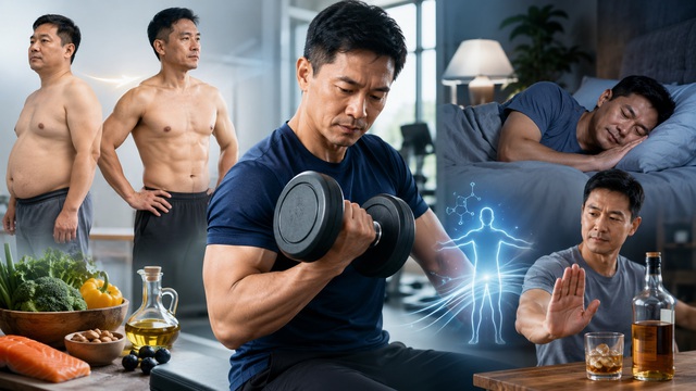 Vì sao đàn ông dễ béo bụng sau tuổi 35?- Ảnh 2.