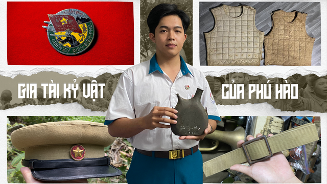 Chàng trai 18 tuổi với 700 kỷ vật: Giữ lại những "vết xước thời chiến" - Ảnh 3.