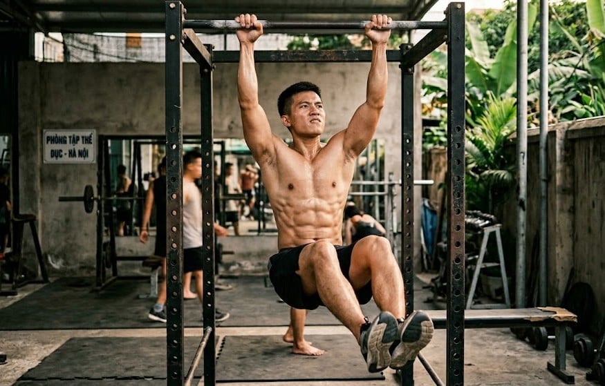 Tỷ lệ mỡ cơ thể lý tưởng để có cơ bụng 6 múi - Ảnh 2.