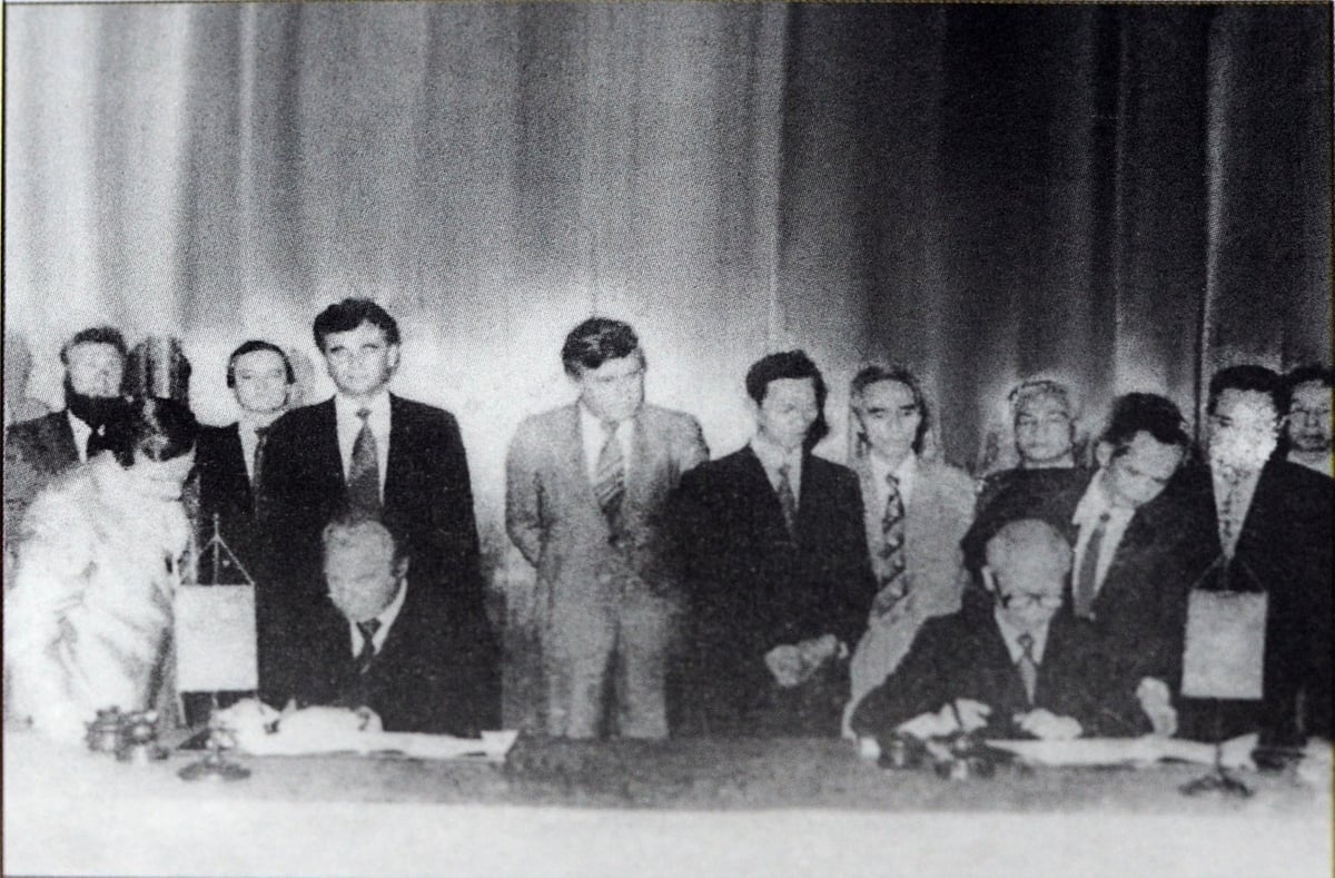 Smlouva o založení společného podniku Vietsovpetro byla podepsána 19. června 1981. Foto: Vietsovpetro.