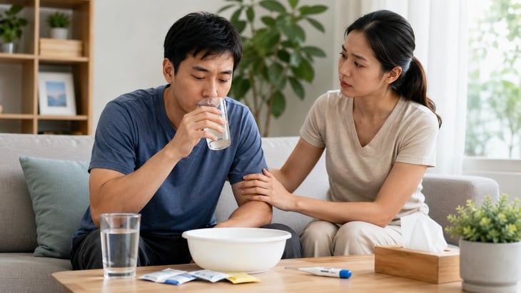 Nghi ngộ độc thực phẩm, 6 giờ đầu cần làm gì?- Ảnh 1.