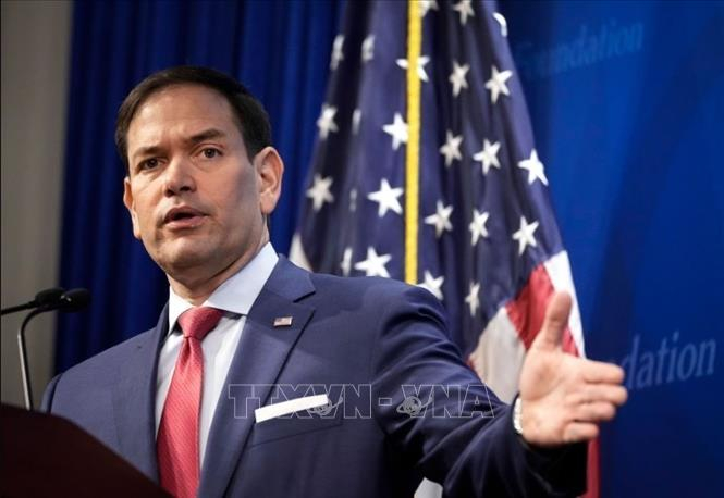 มาร์โค รูบิโอ รัฐมนตรีว่าการกระทรวงการต่างประเทศสหรัฐฯ เครดิตภาพ: Getty Images/VNA