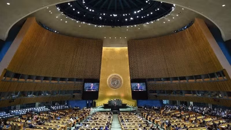 A general view of a United Nations General Assembly session in New York, USA. (Photo: THX/VNA)