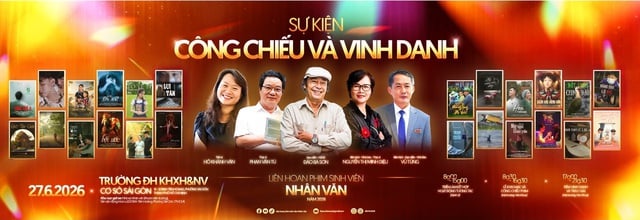 Liên hoan phim sinh viên Nhân văn 2026: Có gì? - Ảnh 1.