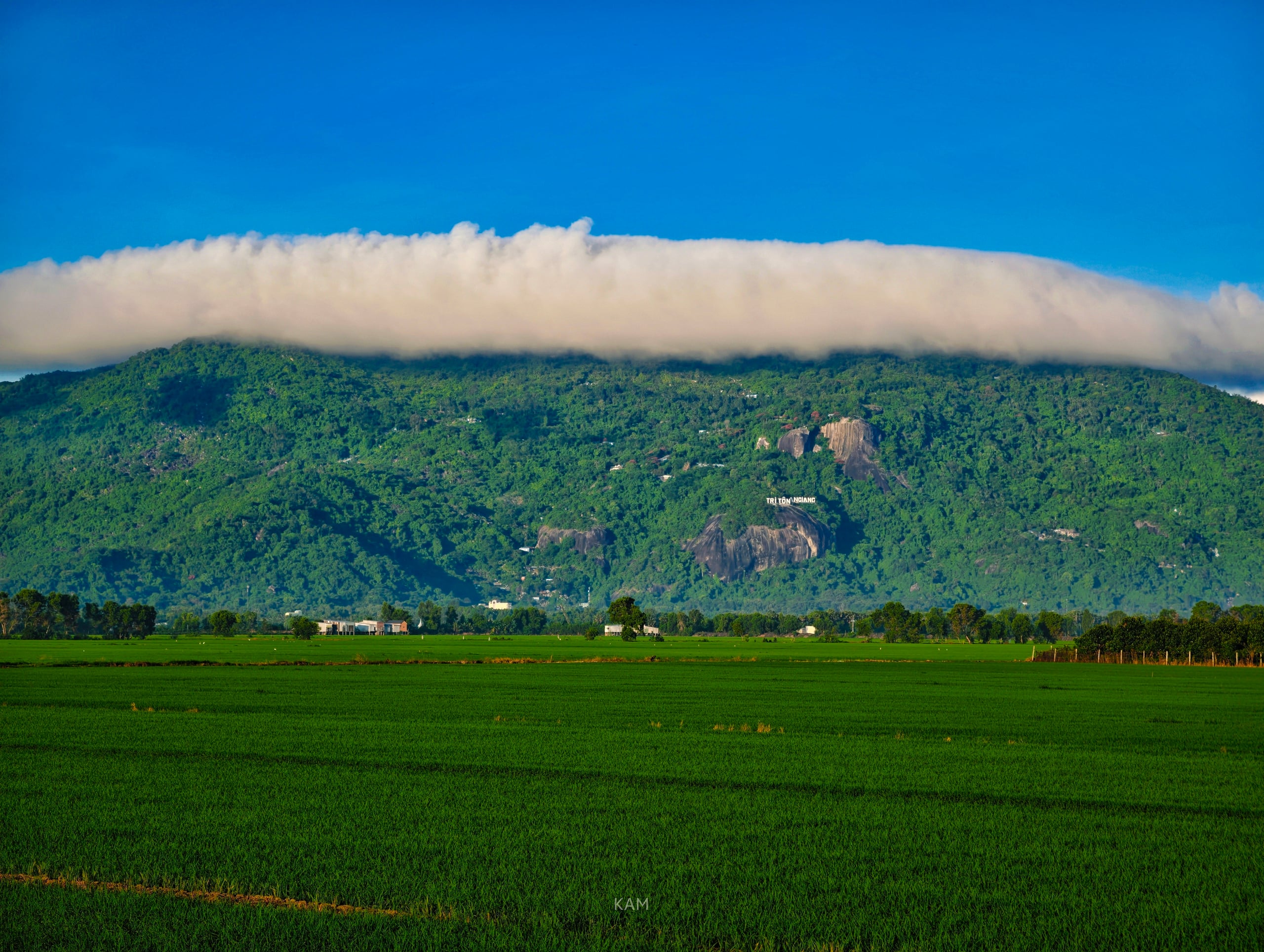 Gallery - White clouds "dress up" Co To mountain, signaling the most beautiful cloud-hunting season in the Bay Nui region. - image 5