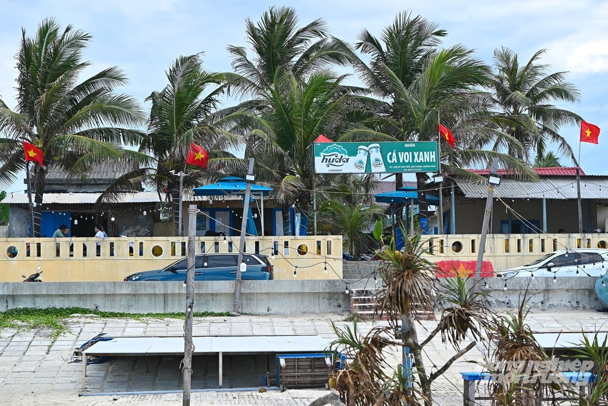 Võ Hồng Rôn là người tiên phong làm du lịch biển ở Hà Lộc. Ảnh: Tùng Đinh.