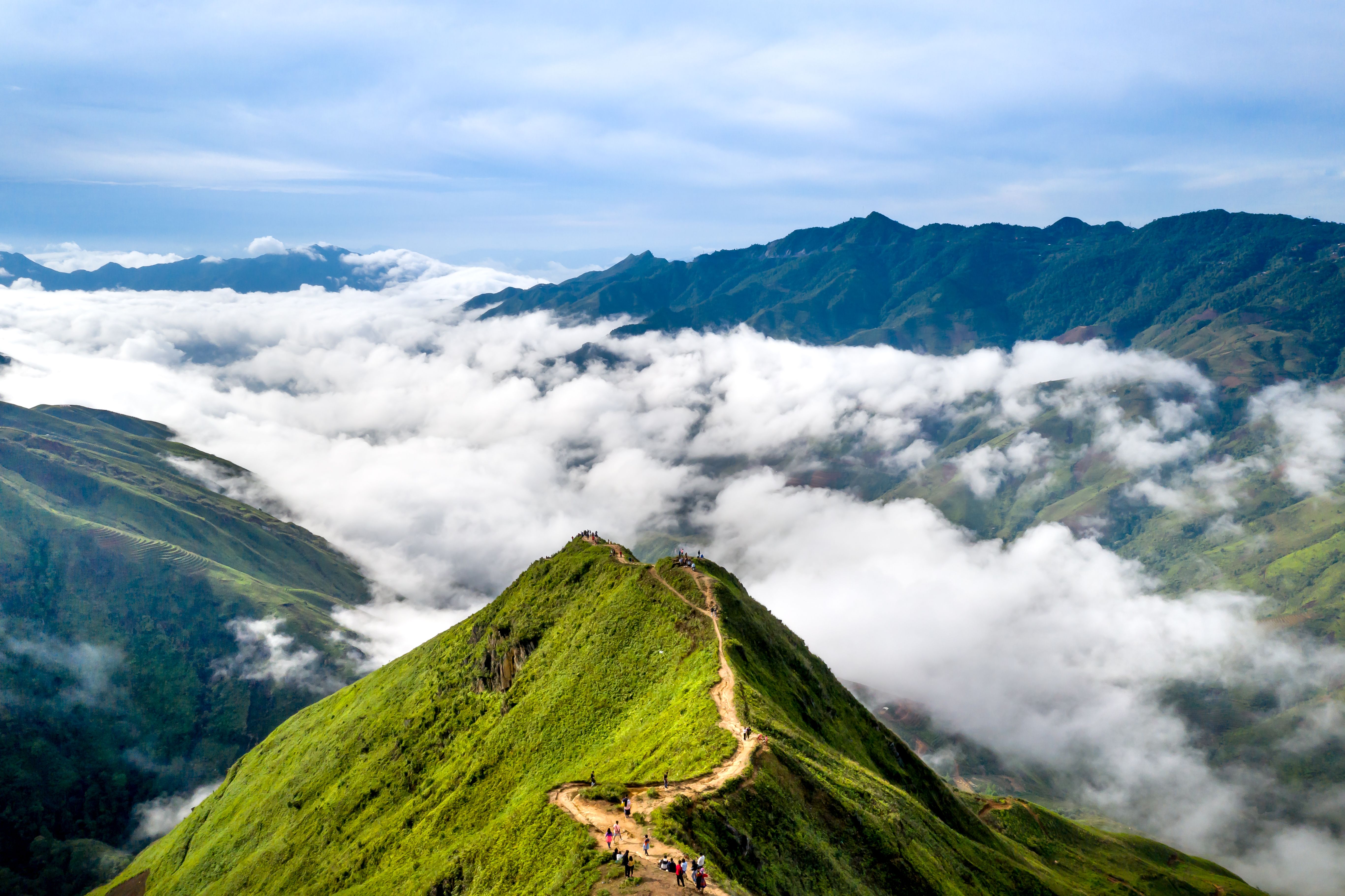 Ta Xua - de wolkenzee aanraken op het hoogste punt van Noordwest-Vietnam.