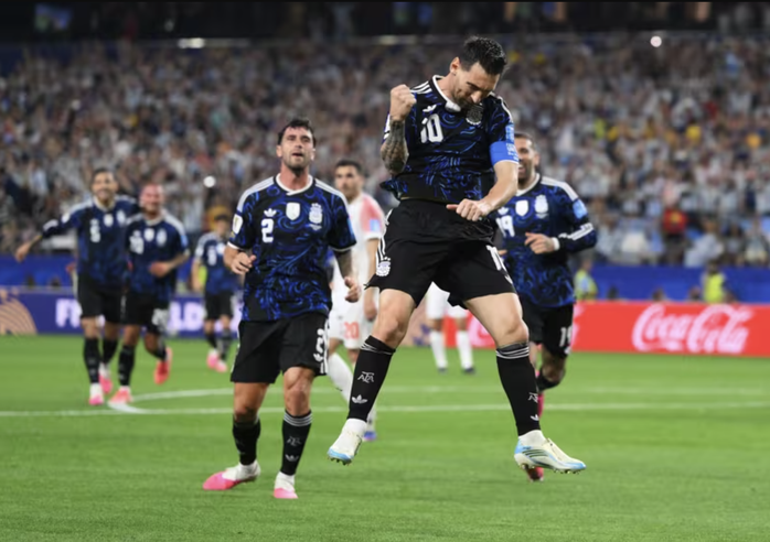 Messi scores a wonder goal from the bench, Argentina convincingly defeats  Jordan.