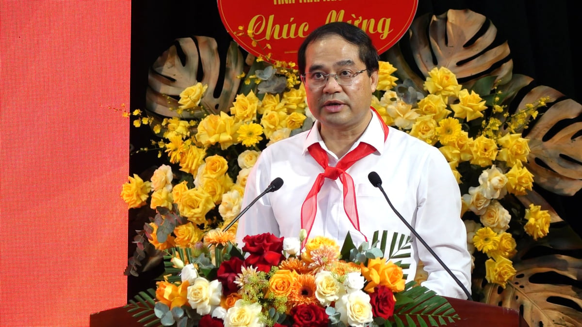 Bí thư Tỉnh ủy Thái Nguyên Trịnh Xuân Trường. Ảnh: Quang Linh.