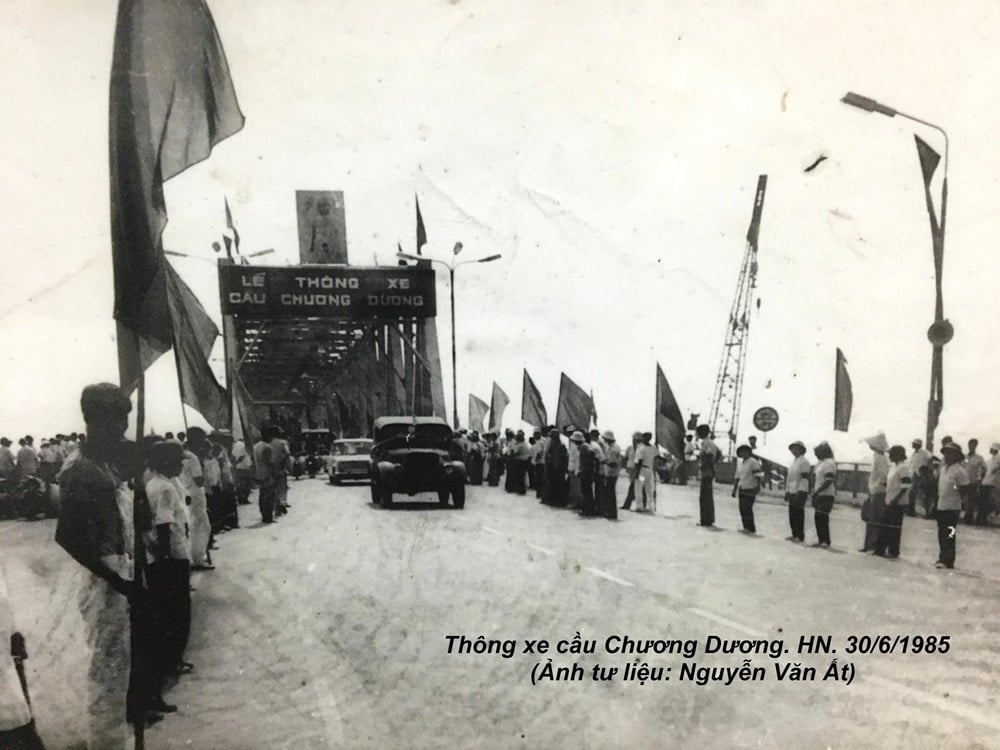 Most Chương Dương je nyní otevřen provozu – foto 1