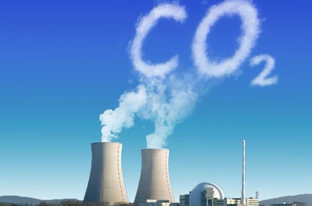 Báo cáo mới cho thấy Mỹ đóng góp khoảng 1/3 mức tăng phát thải carbon toàn cầu trong năm 2025, sau khi nhiều nhà máy điện tái sử dụng than đá. Ảnh: Jinsuncarbon. 