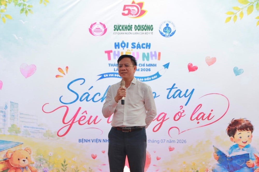Đưa không gian văn hóa đọc đến với bệnh nhi TP.HCM - ảnh 1