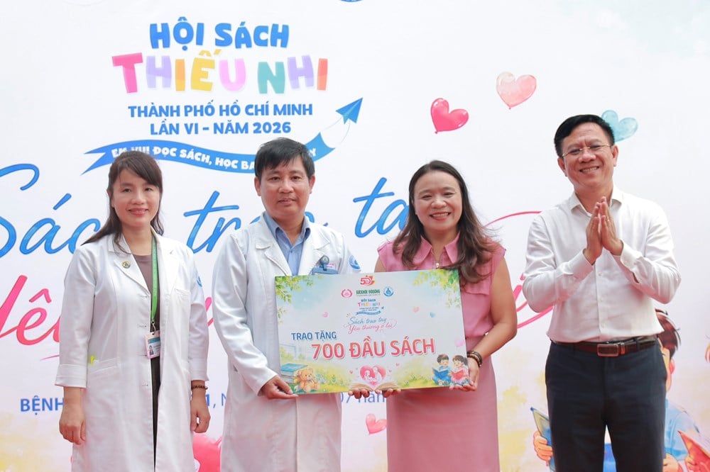 Đưa không gian văn hóa đọc đến với bệnh nhi TP.HCM - ảnh 2