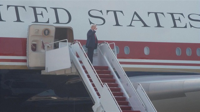 Ông Trump bắt đầu sử dụng chuyên cơ mới- Ảnh 1.