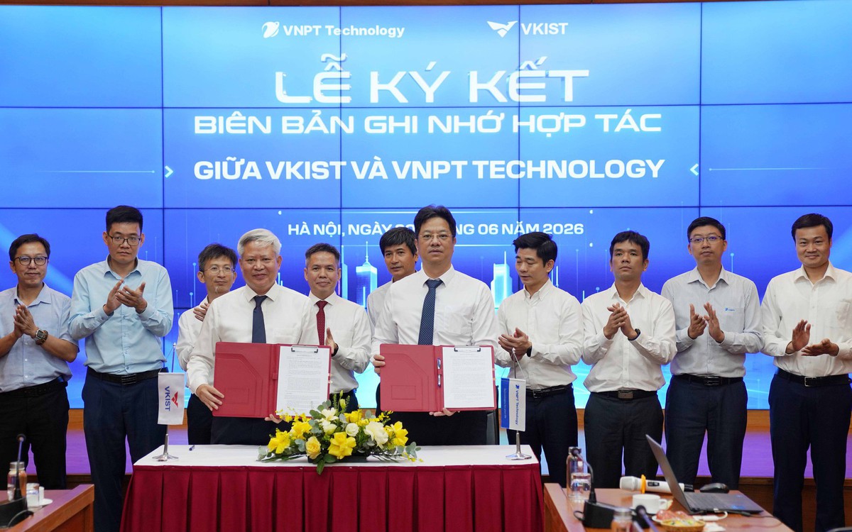 VKIST와 VNPT Technology는 인공지능 솔루션 개발을 위해 협력하여 연구실에서 시장으로의 기술 이전을 가속화하고 있습니다.