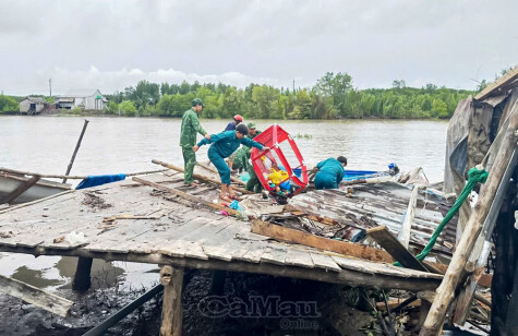 Tanah Longsor di Khai Long Hancurkan Bagian Rumah, Kerugian Capai 25 Juta VND