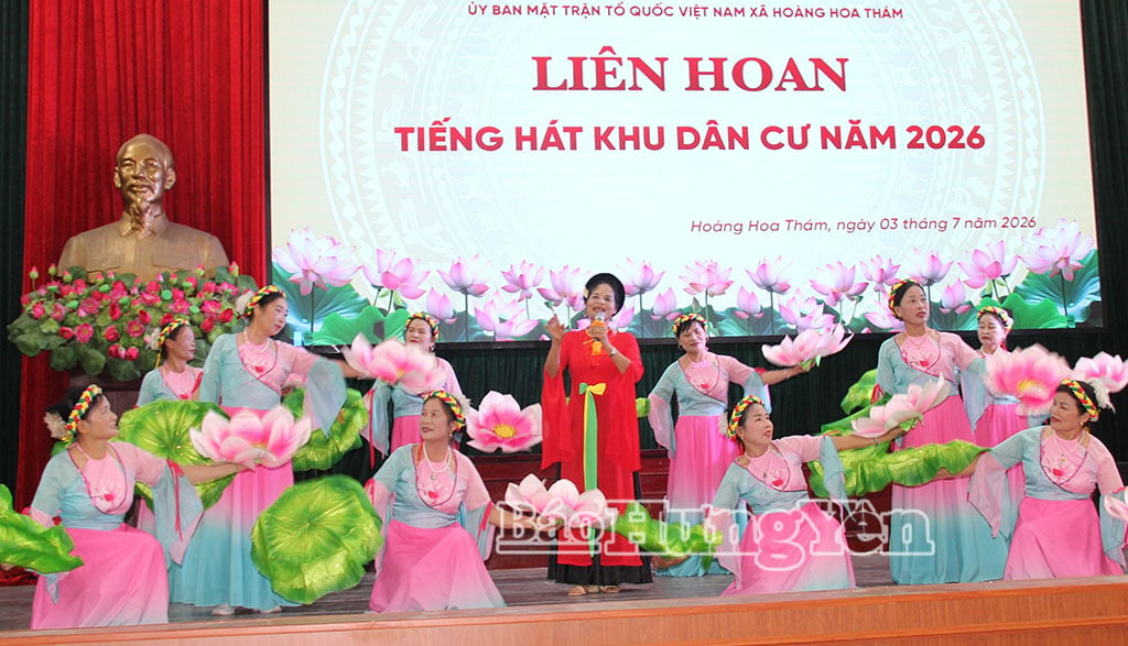 Một tiết mục biểu diễn tại liên hoan.