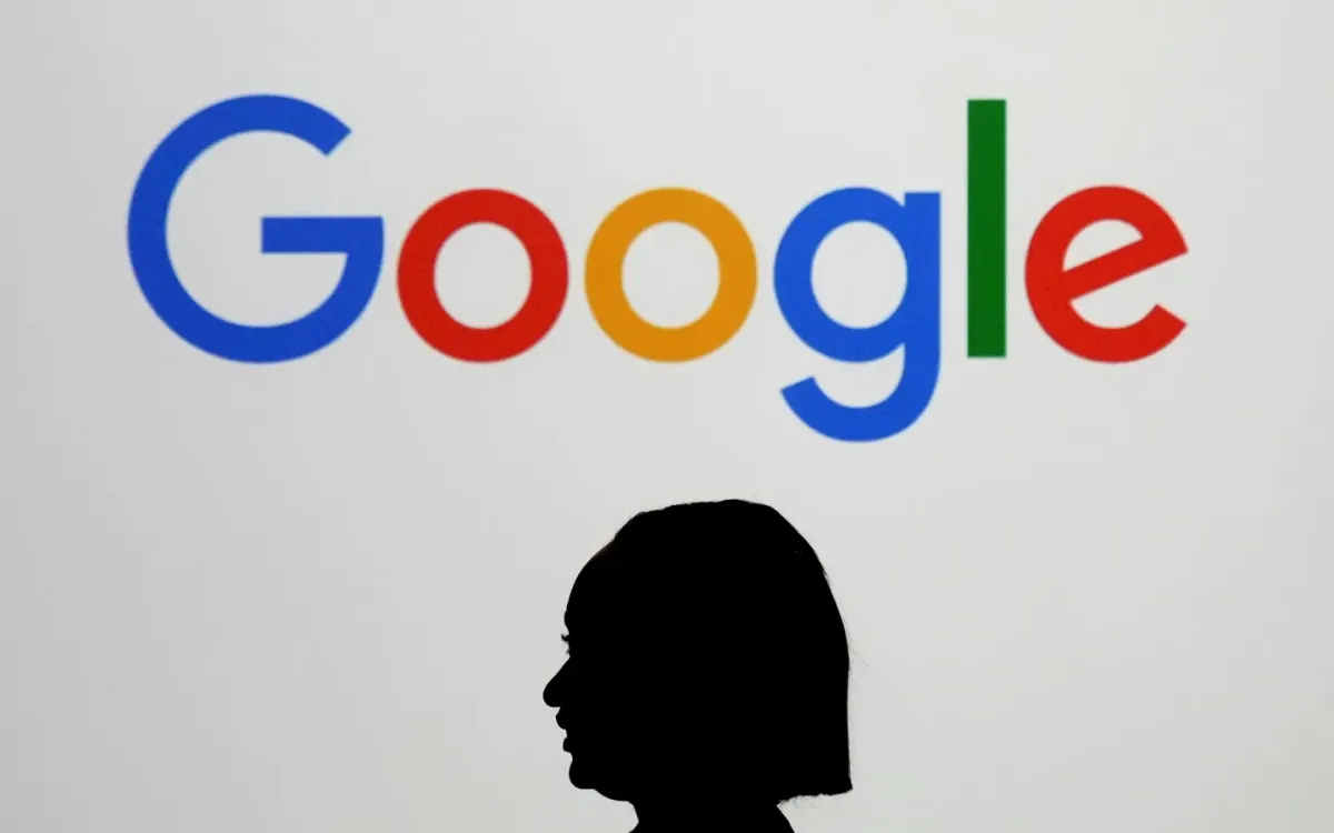 Logo Google tại một sự kiện ở Paris, Pháp, ngày 9/2/2025. (Ảnh: AP)
