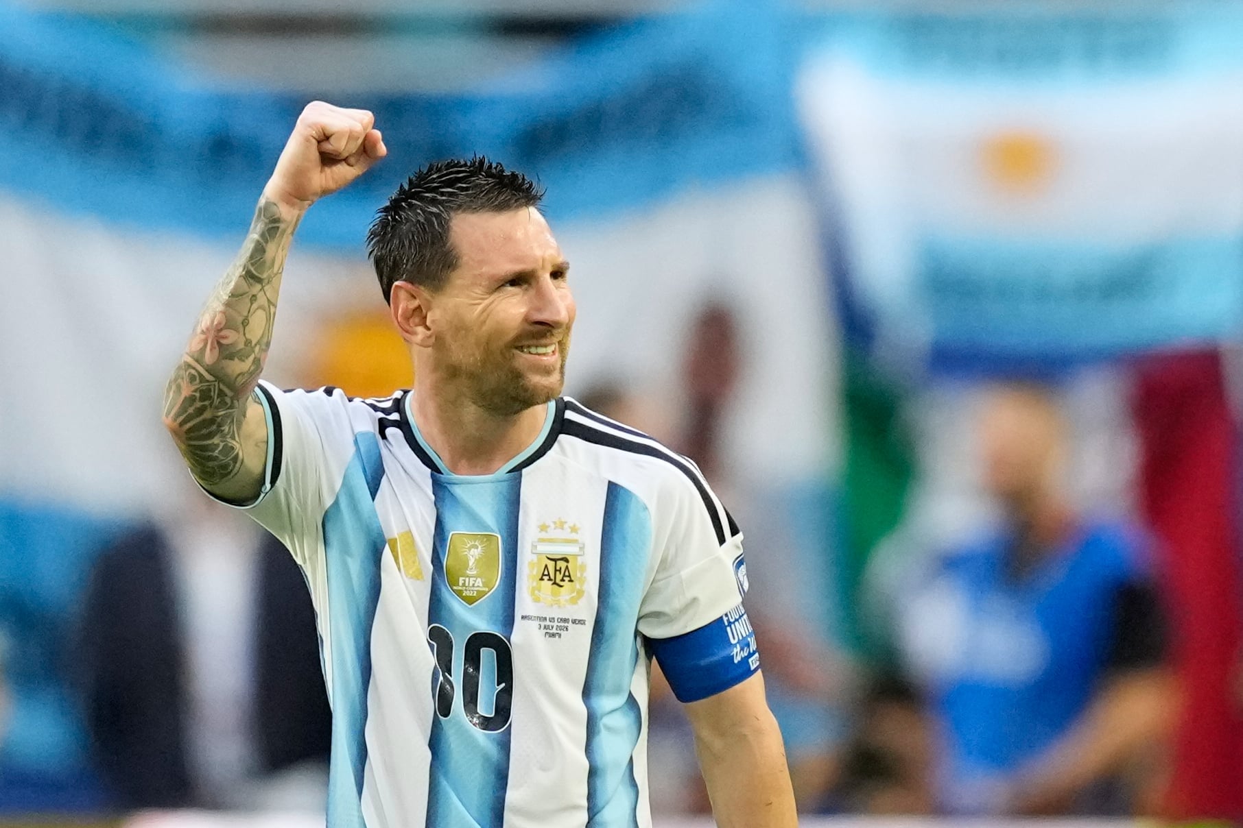 サッカーアルゼンチン代表 対 サッカーカーボベルデ代表 試合経過