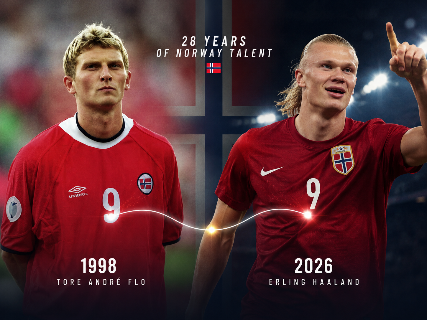 ノルウェー 2-1 ブラジル：フランス98へのタイムスリップ