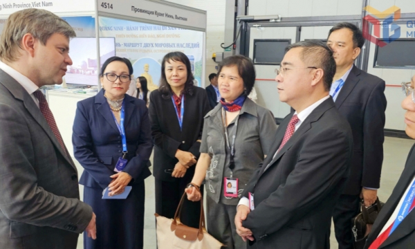 De provincie Quang Ninh bevordert investeringen, handel en toerisme in de Russische Federatie.