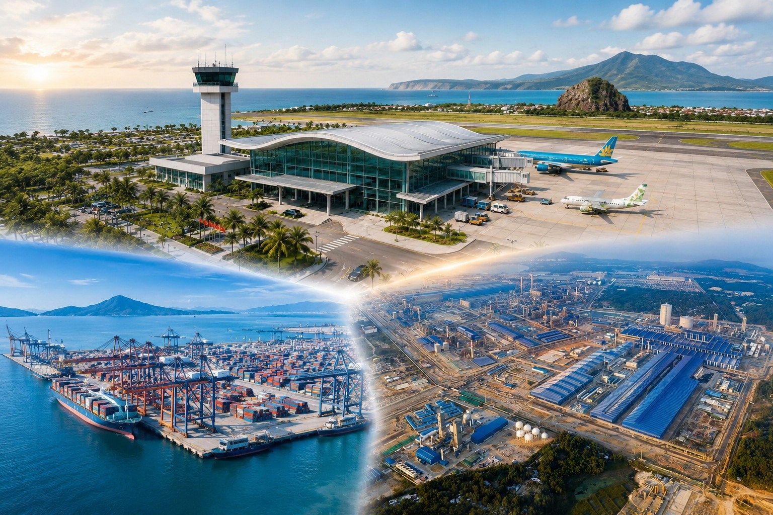 KHOẢNG CÁCH TỪ SÂN BAY CHU LAI ĐẾN TRUNG TÂM QUẢNG NGÃI KHOẢNG 50KM THUẬN TIỆN DI CHUYỂN BẰNG XE
