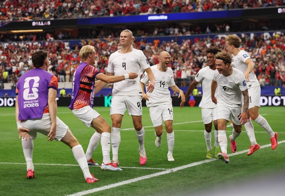 Na Uy đang đứng trước cơ hội vào bán kết một kỳ World Cup. Ảnh: FIFA.