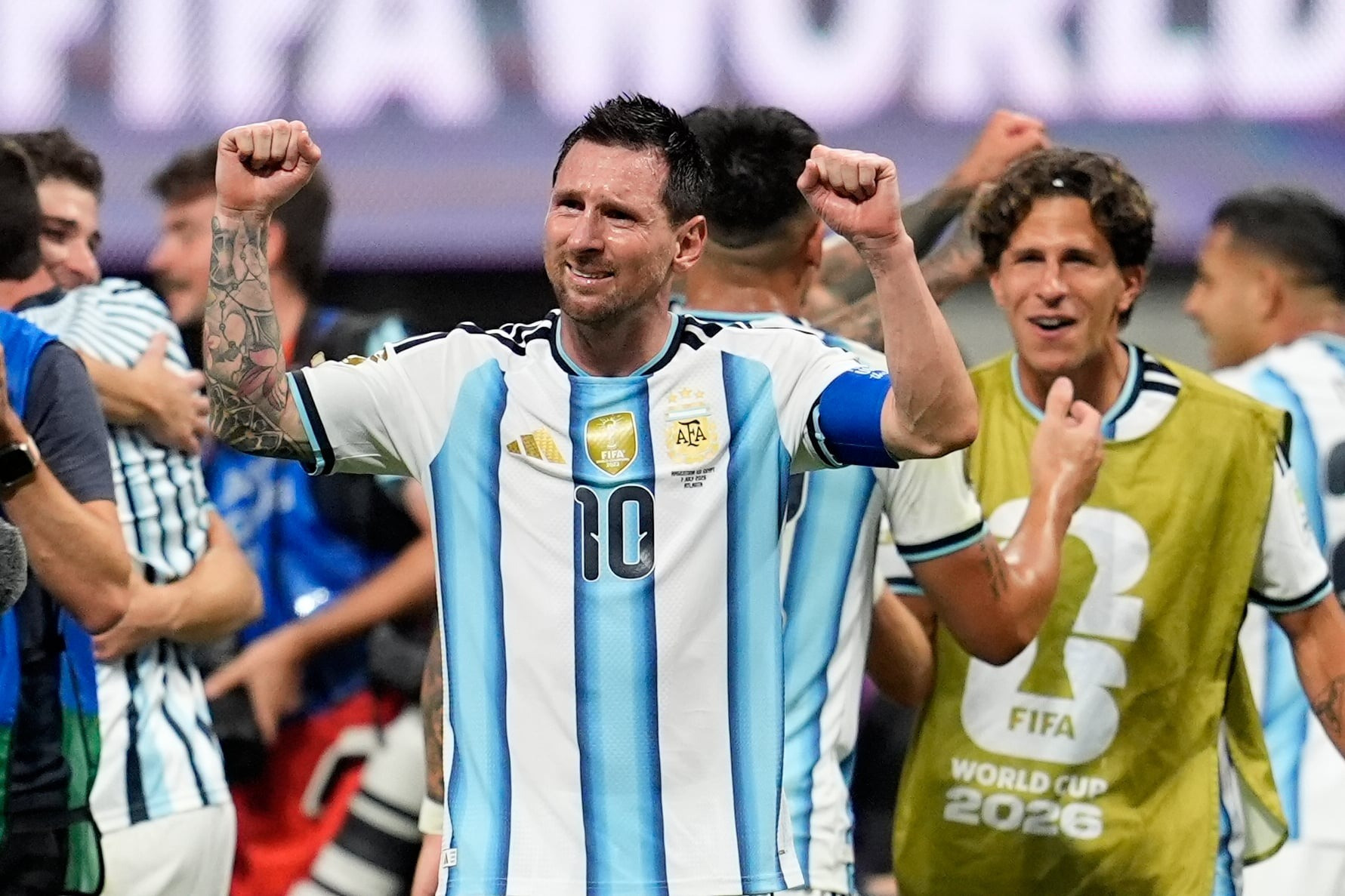 2026W杯 アルゼンチン対スイス マッチデーTシャツ 準々決勝 Mサイズ