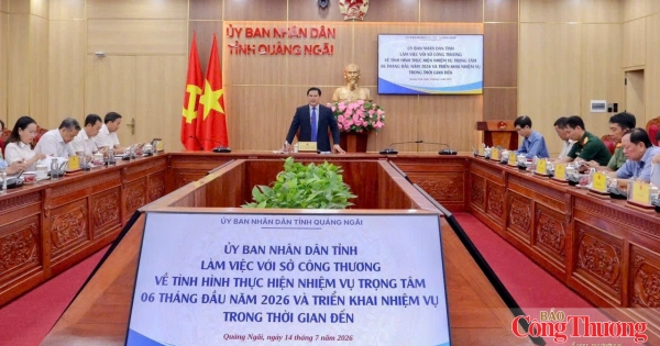 Het ministerie van Industrie en Handel van de provincie Quang Ngai intensiveert de steun aan bedrijv