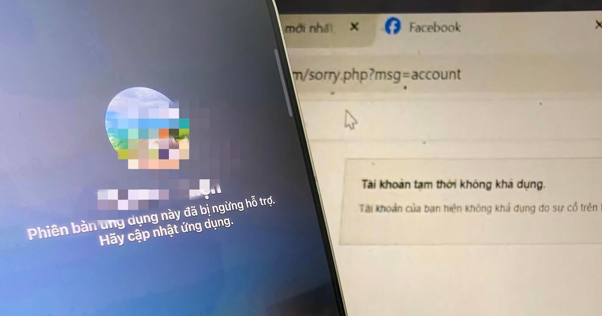 Facebook's web version experienced a widespread outage, leaving users