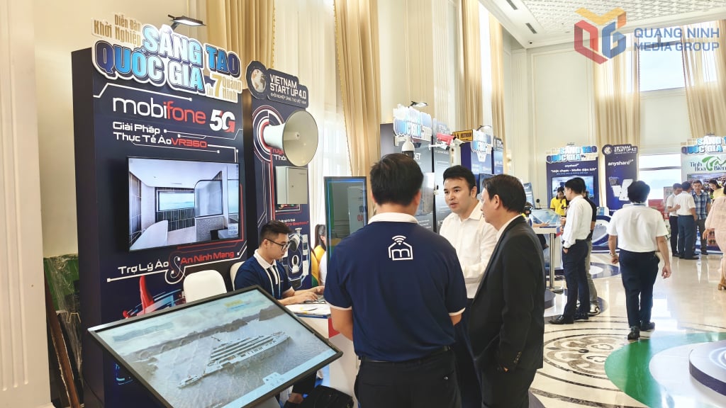 Des entreprises vietnamiennes et des entreprises de la province de Quang Ninh ont présenté des produits scientifiques et technologiques ainsi que des solutions de transformation numérique lors du 7e Forum national des startups innovantes, qui s'est tenu à Quang Ninh en septembre 2025.