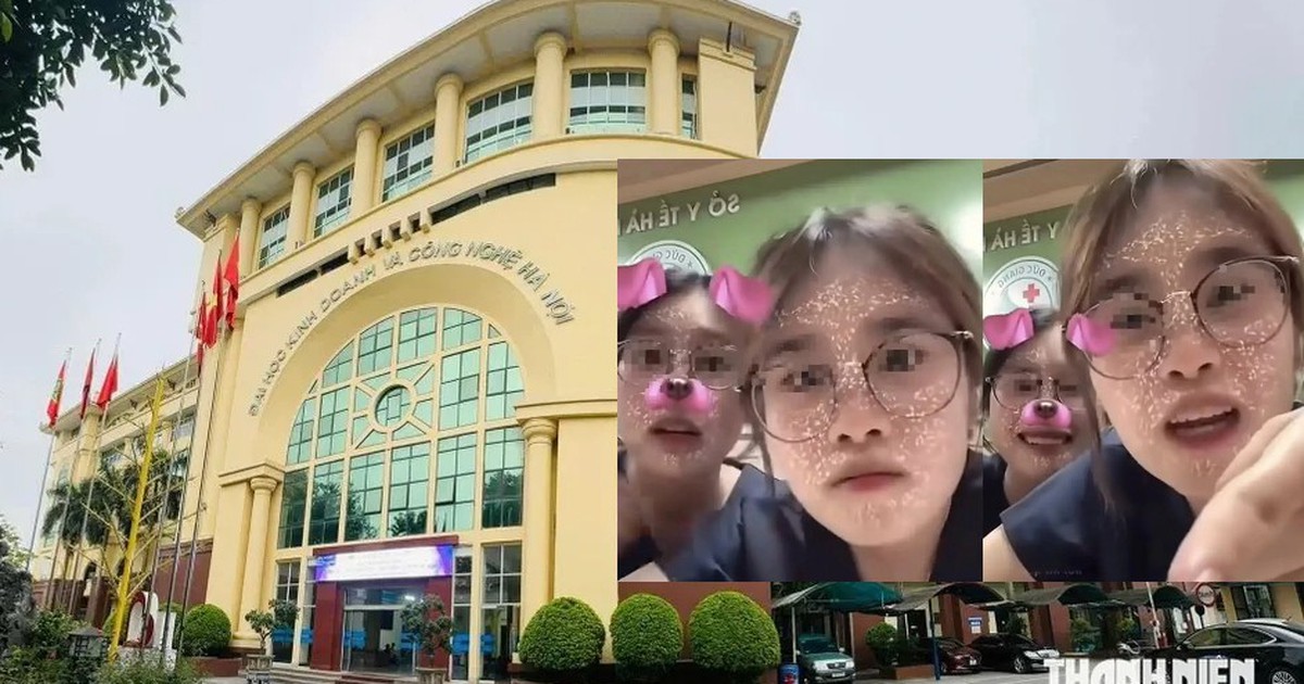 Twee geneeskundestudenten van de Hanoi Universiteit voor Handel en Technologie zullen disciplinaire 