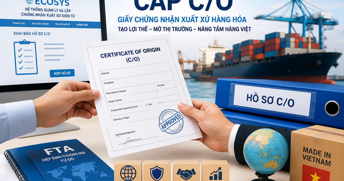 Vanaf 1 augustus accepteert Ho Chi Minh-stad officieel aanvragen voor certificaten van oorsprong (C/