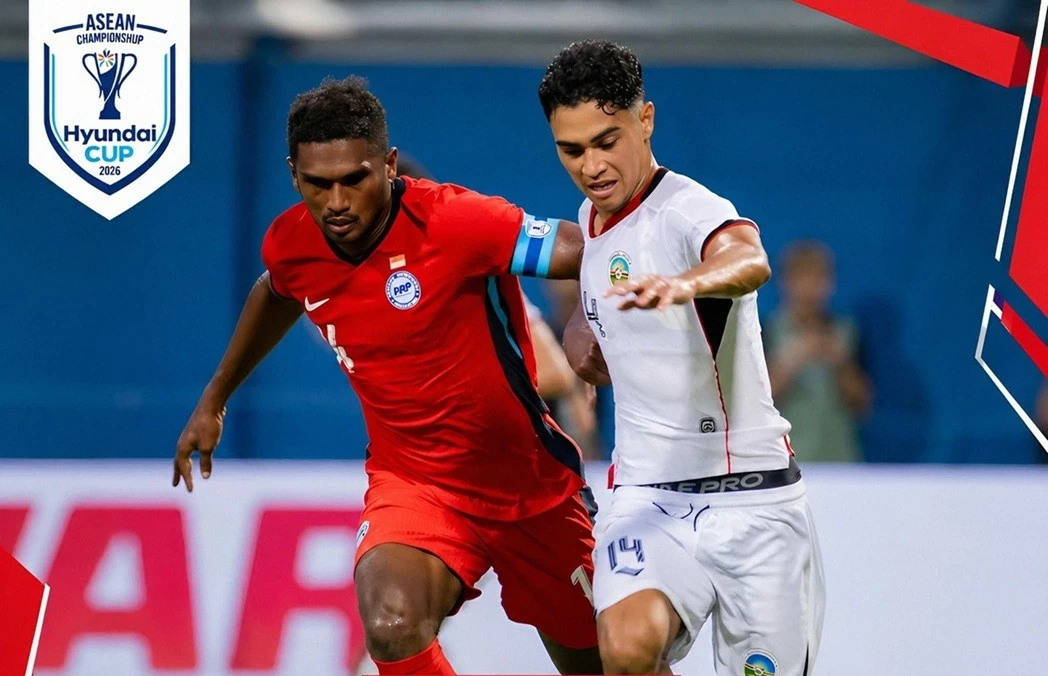 Thắng Timor Leste, tuyển Singapore dẫn đầu bảng A ASEAN Cup 2026