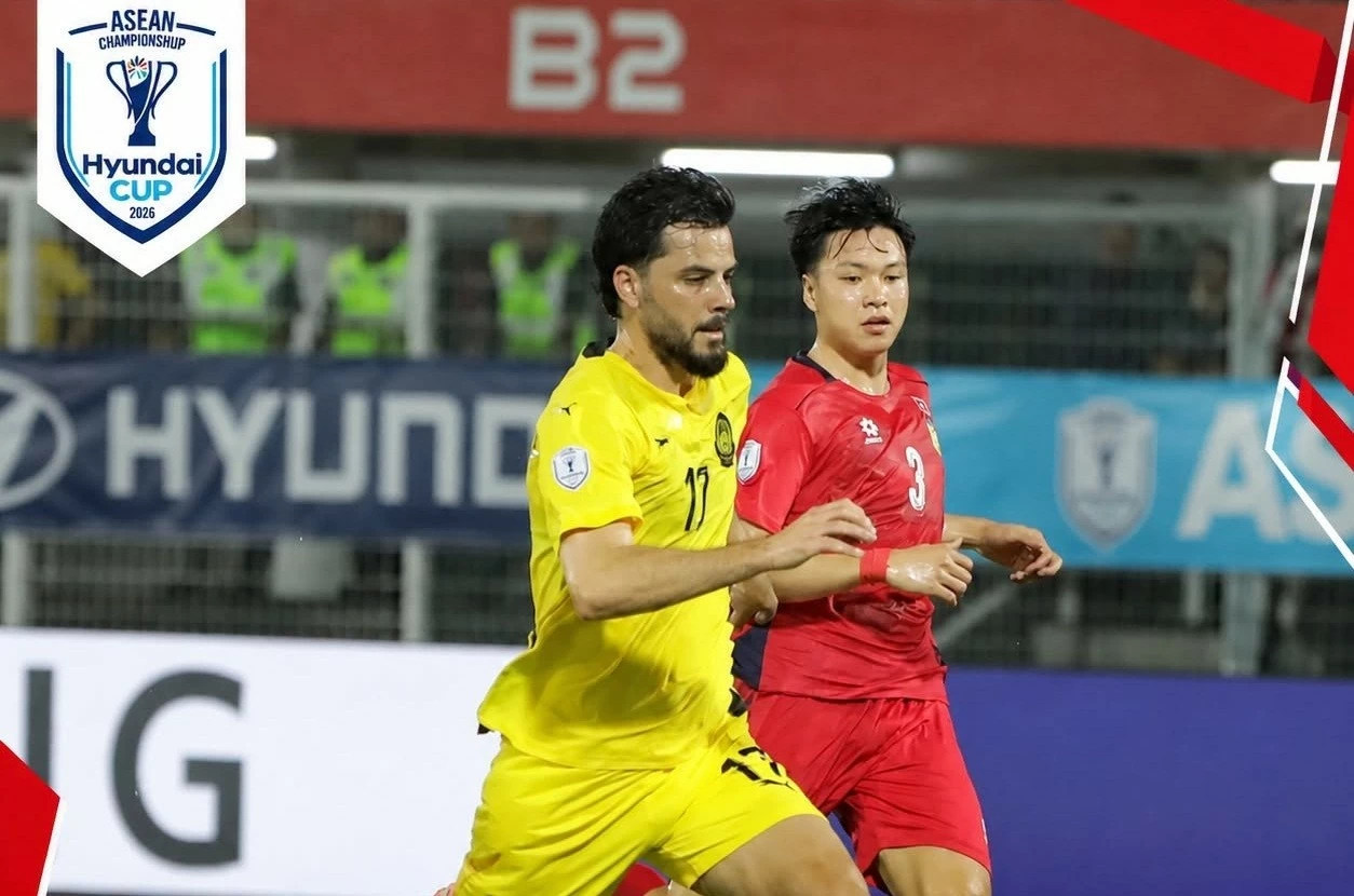 Kết quả bóng đá ASEAN Cup 2026: Thắng đậm Lào 0-4, tuyển Malaysia đang dẫn đầu bảng B Kết quả bóng đá ASEAN Cup 2026: Thắng đậm Lào 0-4, tuyển Malaysia đang dẫn đầu bảng B