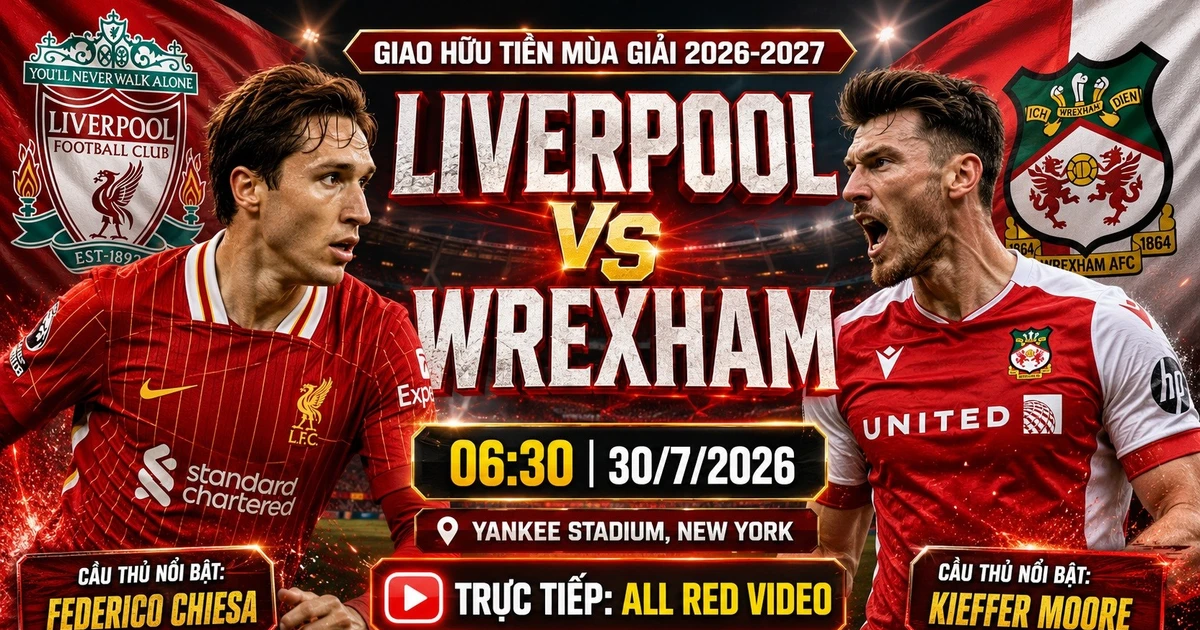 ليفربول ضد ريكسهام: رابط البث المباشر، التشكيلات، وتوقع النتيجة.