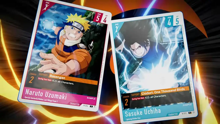 NARUTO ナルト カードゲーム 四代目火影 忍-129 ナルト カード 四代目