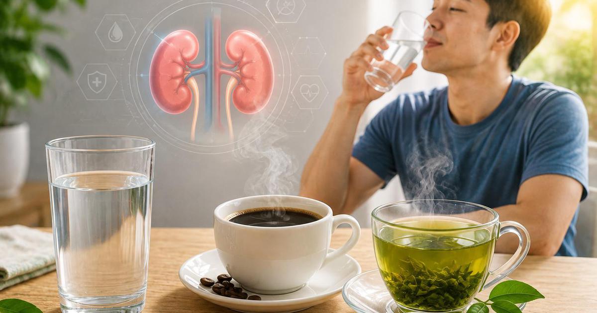 Que faut-il boire le matin pour favoriser la fonction rénale ?