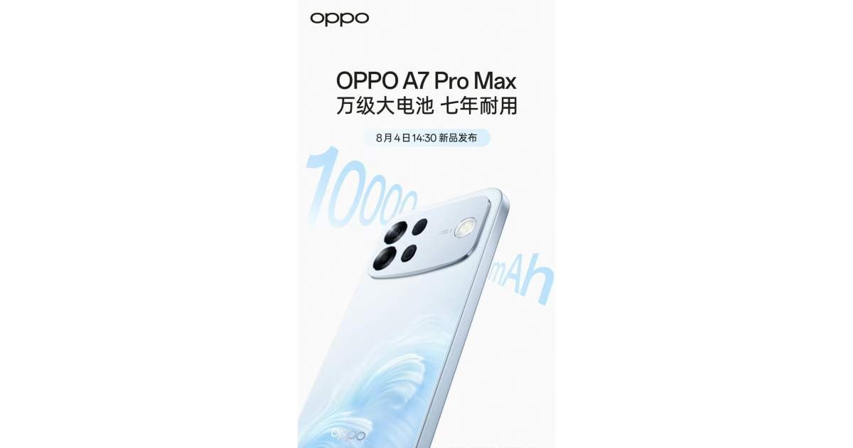 Fotografii din viața reală cu OPPO A7 Pro Max, scurse: cameră selfie de 50MP cu unghi larg și baterie de 10.000 mAh.