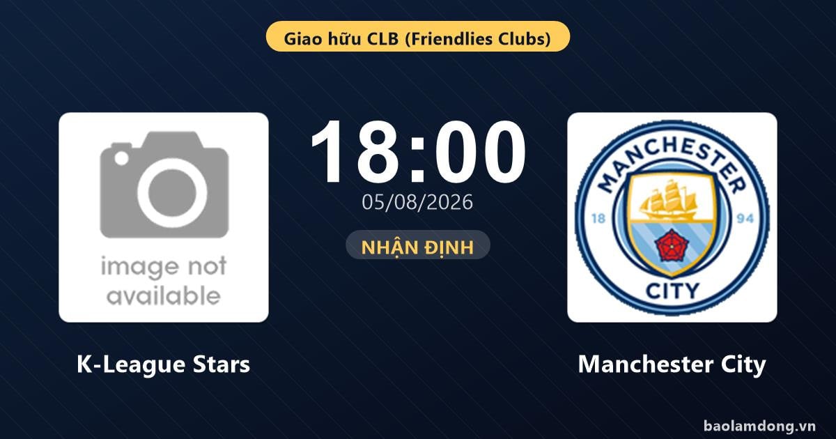 K-League Stars vs Manchester City Prognos: Förväntade laguppställningar