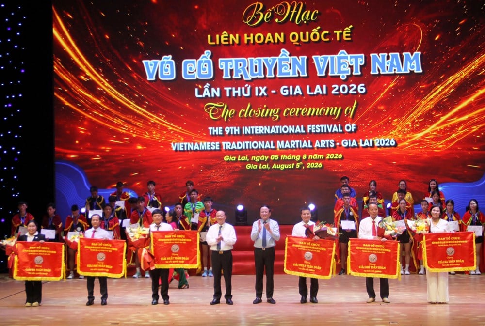 9th International Vietnamese Traditional Martial Arts Festival Closes in Gia Lai