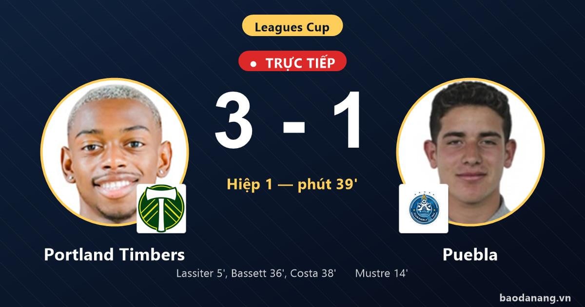 LIVE Portland Timbers vs Puebla: Portland Timbers vergroten hun voorsprong naar 3-1
