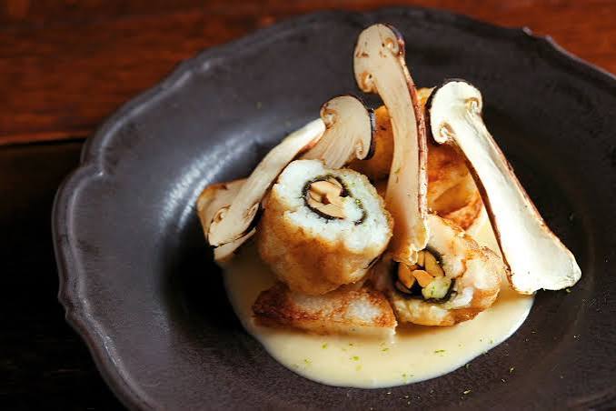 Matsutake Mushroom Dish