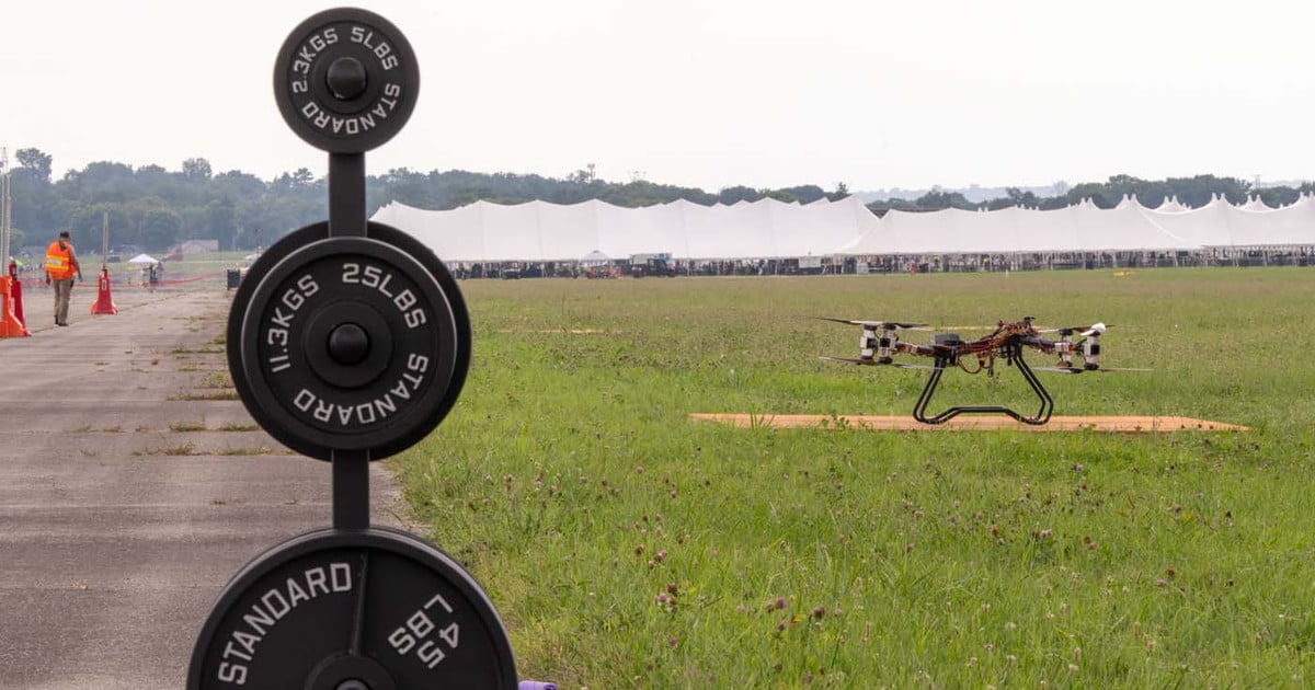 DARPA Lift Challenge: Pushing the Limits of Drone Payload Ratios