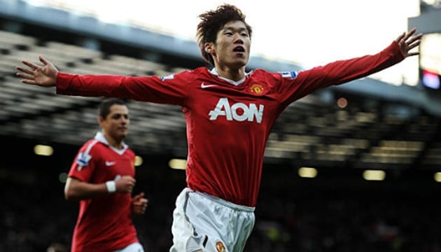 Antes de Son Heung-min, Park Ji-sung já foi o orgulho da Ásia. Foto: Getty Images