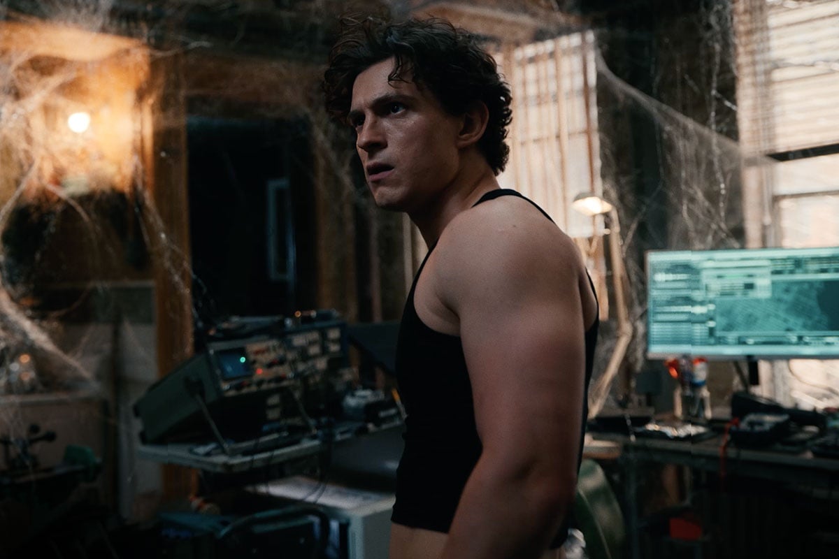 Spider-Man undergoes rigorous training to achieve his muscular physique.