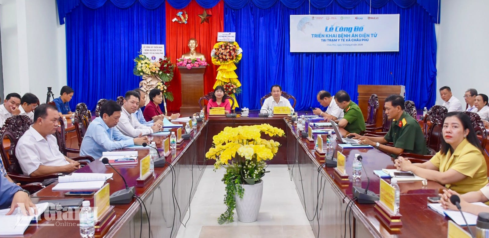 Châu Phú triển khai bệnh án điện tử, đầu tiên ở An Giang