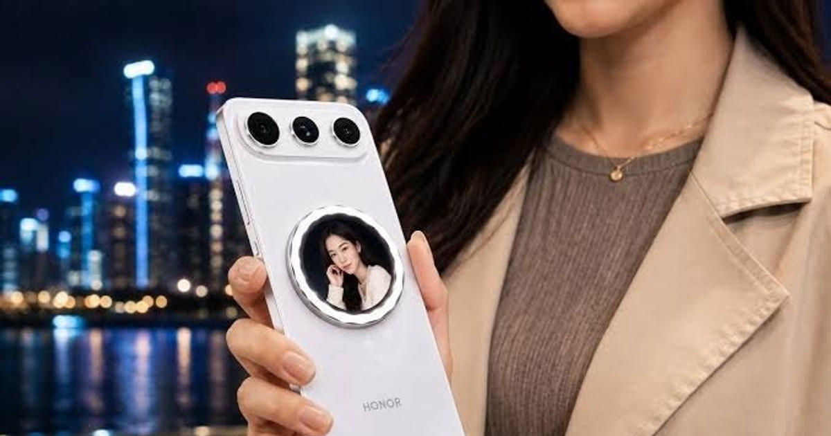 Smartphone-ul din seria Honor 700 se remarcă prin ecranul secundar de 1,7 inci și bateria de 12.000 mAh.