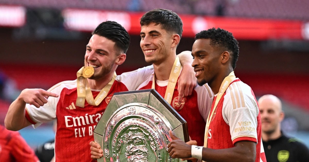 Arsenal har alltid vunnit FA Community Shield när de möter Man City.